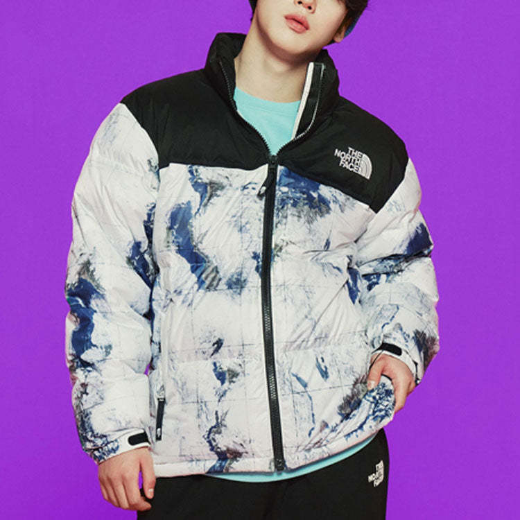 THE NORTH FACE FW22 Logo Winter Jacket 'Multicolor' NJ1DN51J - 4_387f1ed7-0a74-4eaf-bf6c-e0a2f862f0d2