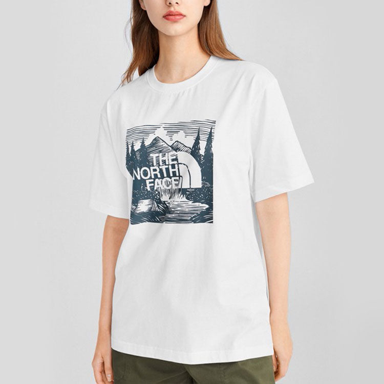 THE NORTH FACE Redbox Celebration T-Shirt 'White' NF0A7QRB-FN4 - 4_59c17f23-ab9b-47ad-be03-710f8ceb8ad4