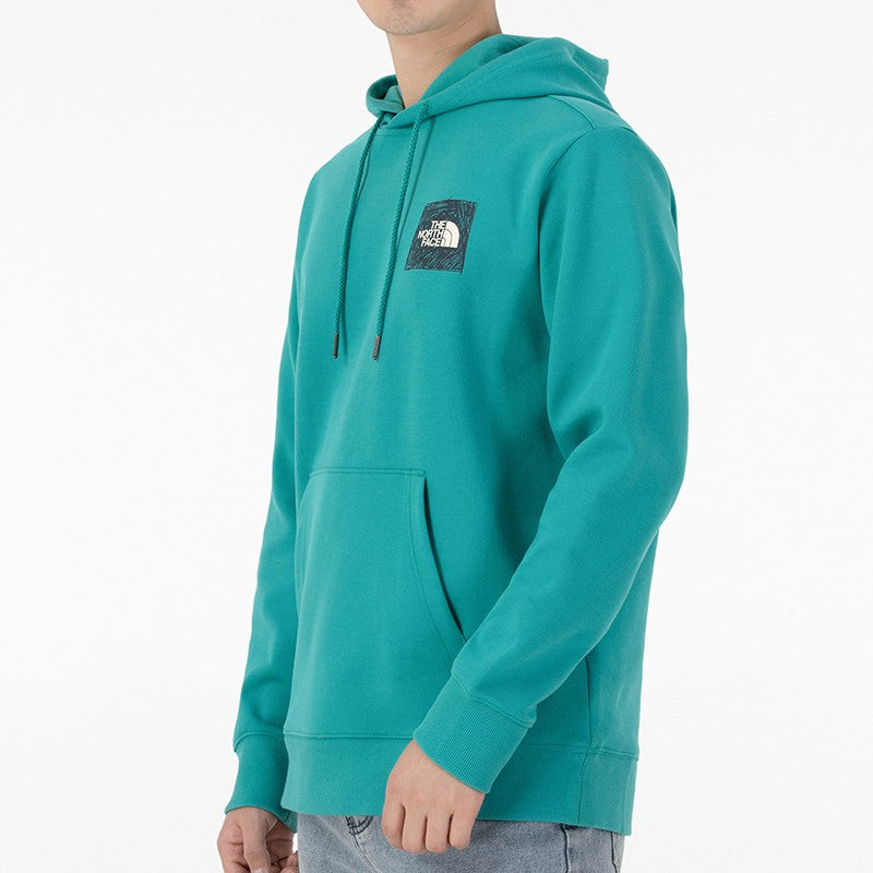 THE NORTH FACE SS22 Logo Hoodie 'Teal' NF0A5JZL-ZCV - 4_6d4e55df-a6ca-4247-8669-389621f710d5