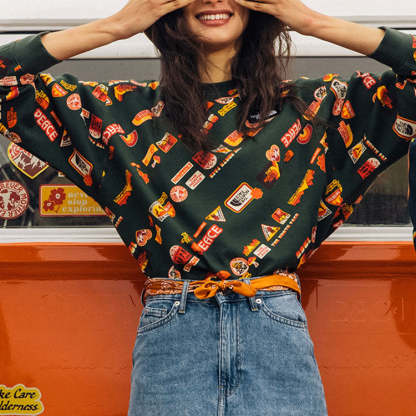 (WMNS) THE NORTH FACE Vanlife Logo Sweater 'Multicolor' NF0A5JW9-VR0 - 4_b72fc70d-8c55-4709-8d0a-11fc455612c5