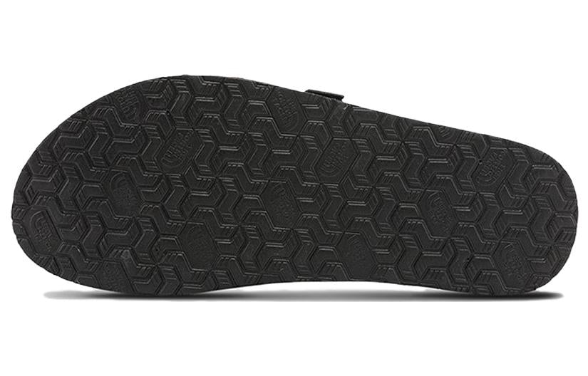 THE NORTH FACE Trekking Base Camp Strap Slides 'Black Red' 819V-IH7 - 456_43b6e75b-4089-4365-929c-912856ca8db2