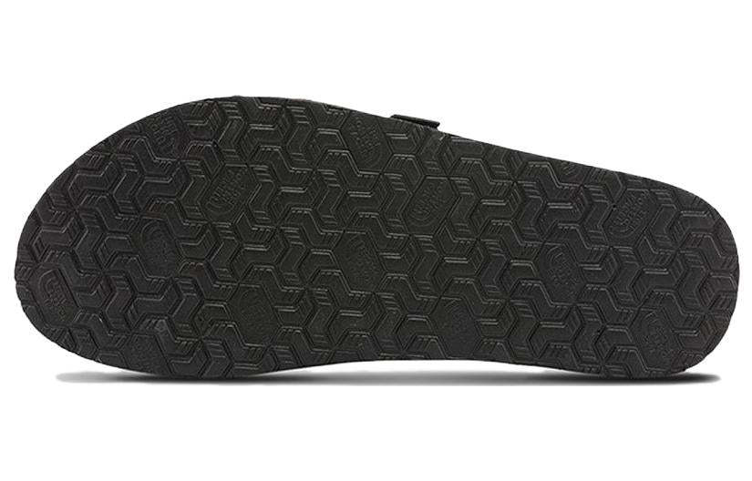 THE NORTH FACE Trekking Base Camp Strap Slides 'Black Red' 819V-IH7 - 456_43b6e75b-4089-4365-929c-912856ca8db2