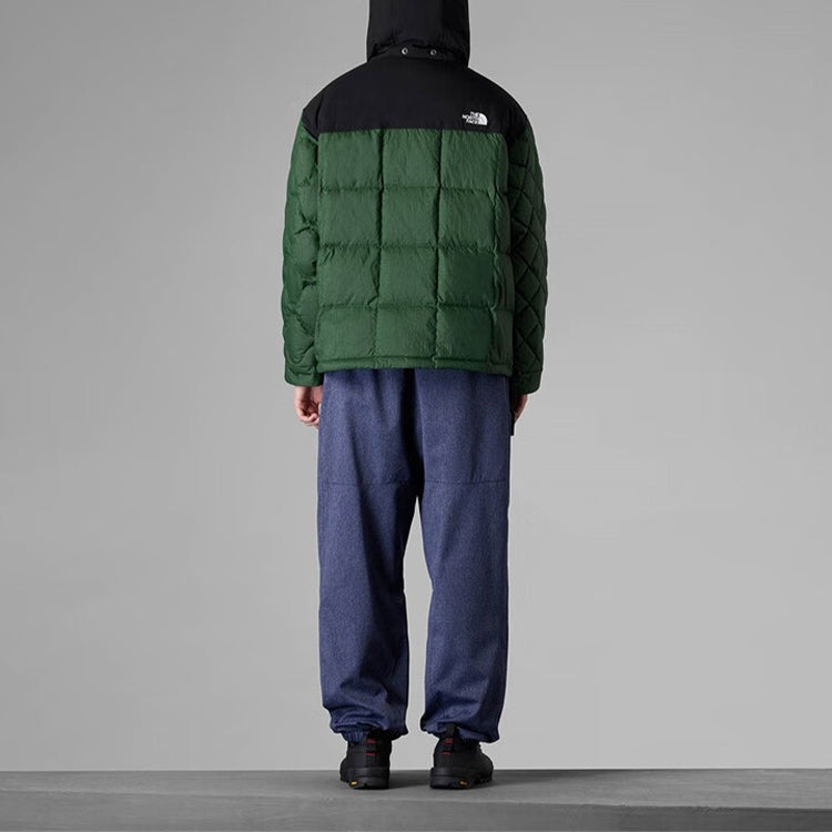 THE NORTH FACE Hooded Full Zip Puffer Jacket 'Green' NF0A83Q3-I0P - 5_26060ebd-7a4b-47ae-a32a-2fcd528d0a79