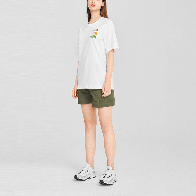 THE NORTH FACE SS21 Tri Logo Shirt 'White' NF0A7QRF-FN4 - 5_7a6f4a36-42c1-4670-b977-43f596d370be