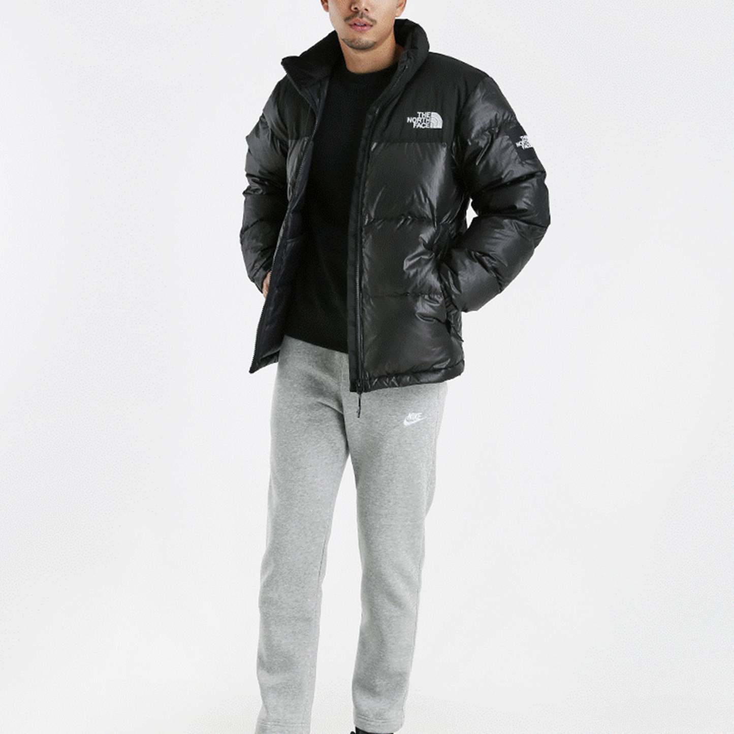 THE NORTH FACE Novelty Nuptse Jacket 'Black' NJ1DL50K - 5_819d0e33-fc68-43a9-a99a-1dc9d1f7d911