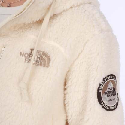 THE NORTH FACE Fleece Hoodie Jacket 'White' NJ4FM57A - 5_fd43be63-b497-4c86-9a21-bd2a2e5ab337