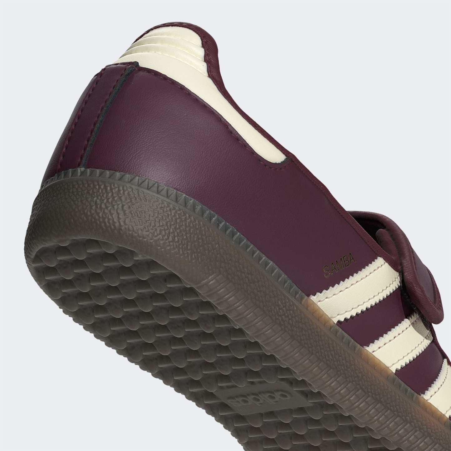 삼바 제인 - Maroon / Cream White / Gold Metallic