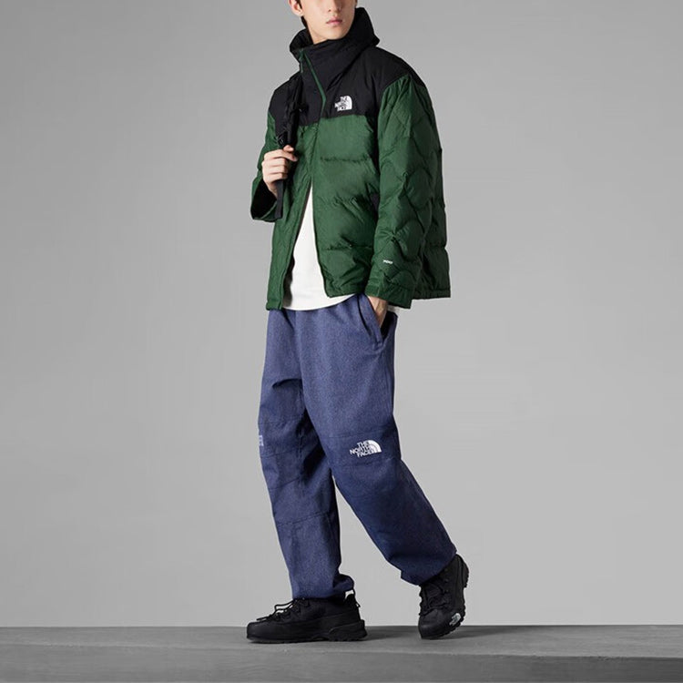 THE NORTH FACE Hooded Full Zip Puffer Jacket 'Green' NF0A83Q3-I0P - 6_60b826de-0117-40c1-b401-87dd4e5a759e