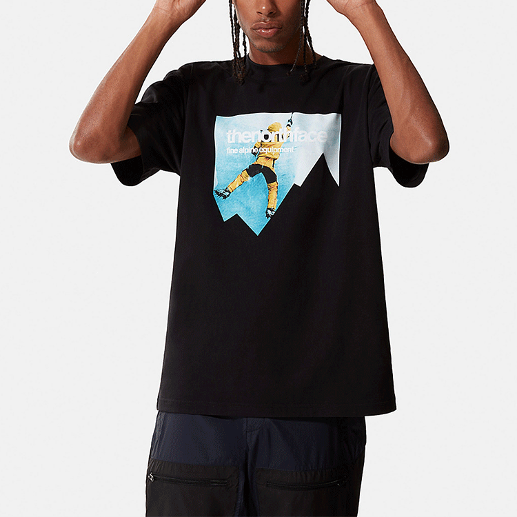 THE NORTH FACE Graphic T-Shirt 'Black' NF0A5J56-JK3 - 6