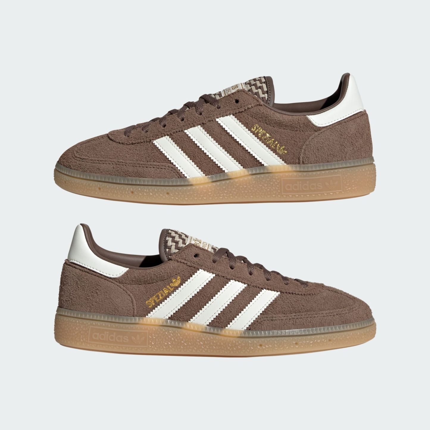 핸드볼 스페지알 W - Earth Strata / Off White / Khaki Three - KK0928 - Mirrored Pair View