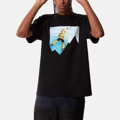 THE NORTH FACE Graphic T-Shirt 'Black' NF0A5J56-JK3 - 6