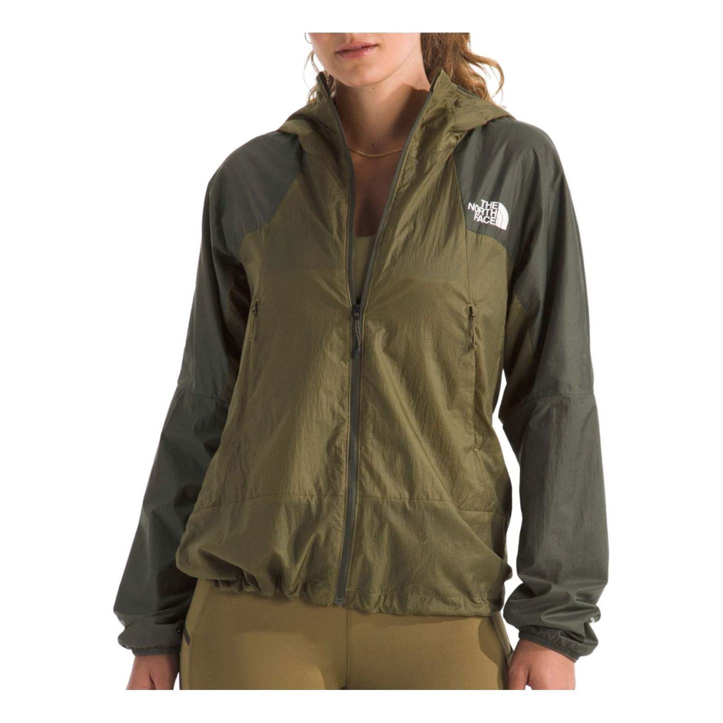 (WMNS) THE NORTH FACE Ridgelite Futurefleece Wind Jacket 'Cedar New Taupe Green' NF0A8ERKJV4 - 9c56a34b-cc7c-4aec-a4db-7c16f537084c