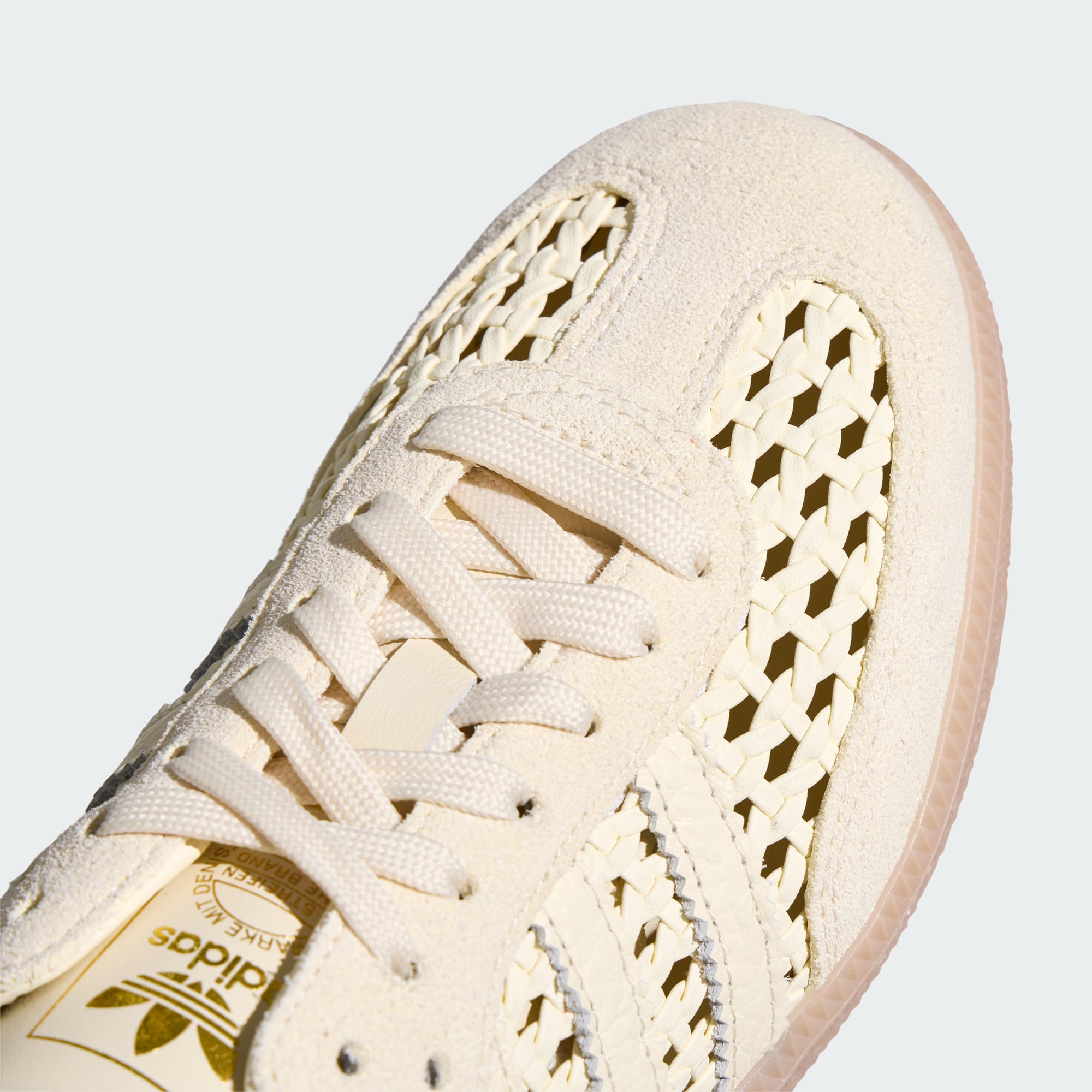 삼바 OG 뮬 - Cream White / Cream White / Gold Metallic