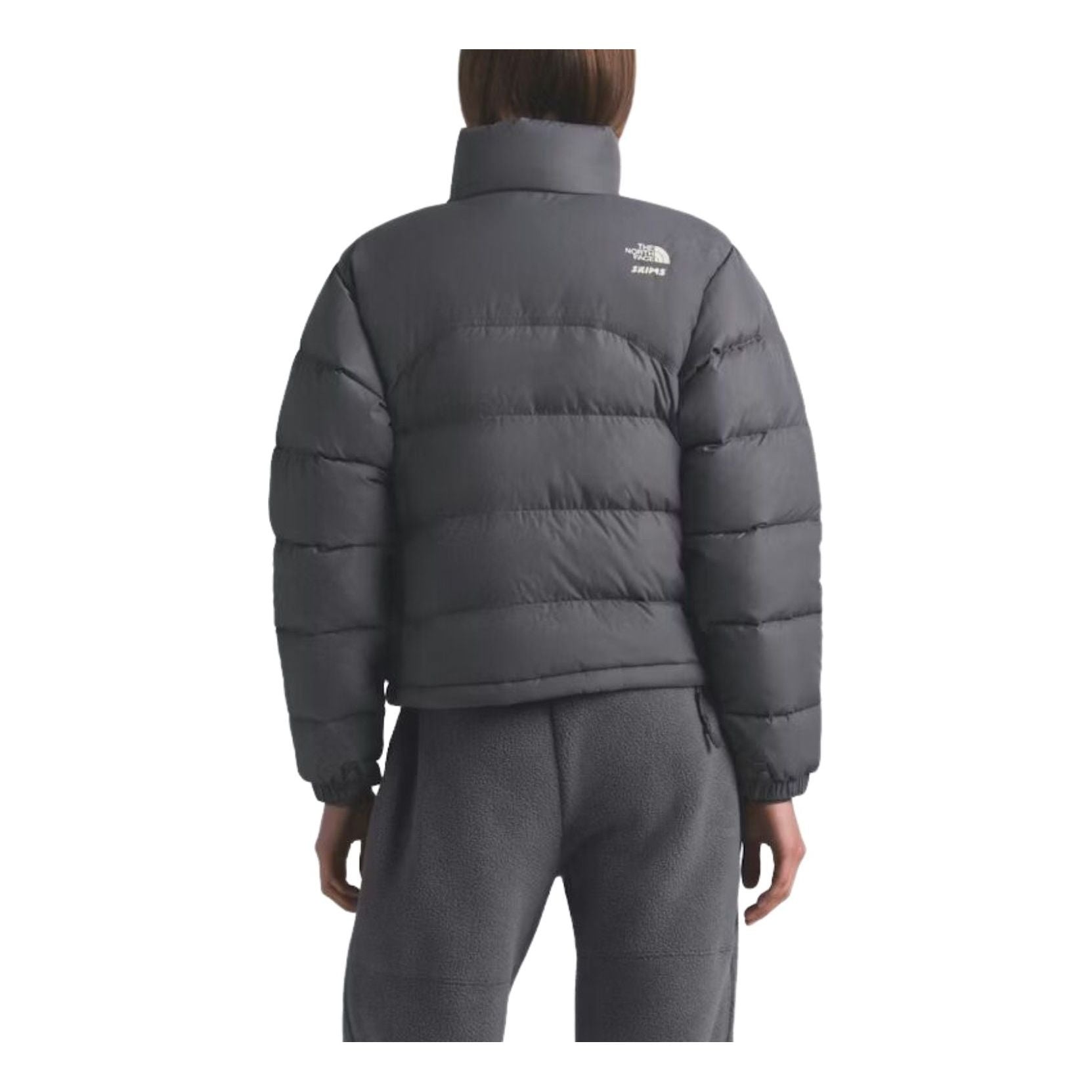 The North Face x SKIMS FW25 2000 Retro Nuptse Jacket 'Gunmetal' NF0A82Z5-T8L - A82Z5-GUN-BD-SKIMS-TNF_11255-SD_converted-square