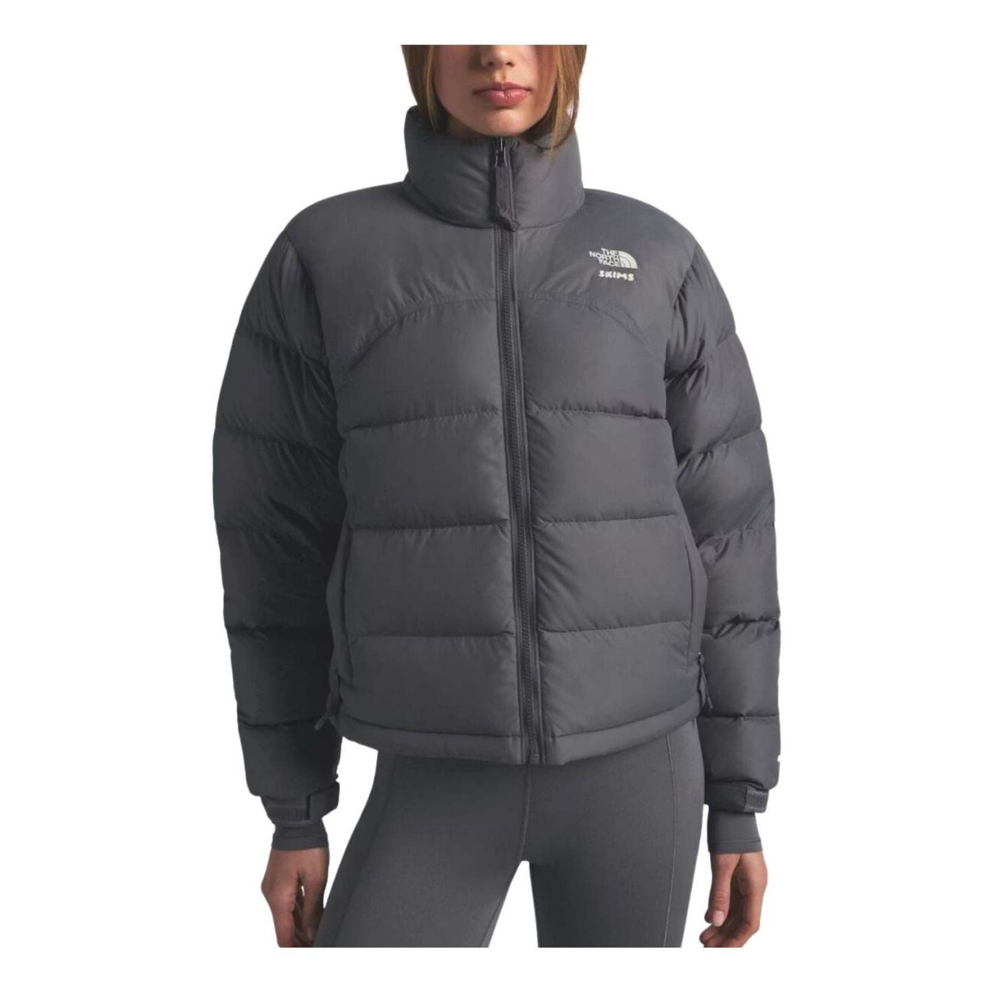 The North Face x SKIMS FW25 2000 Retro Nuptse Jacket 'Gunmetal' NF0A82Z5-T8L - A82Z5-GUN-BD-SKIMS-TNF_2625-SD_converted-square