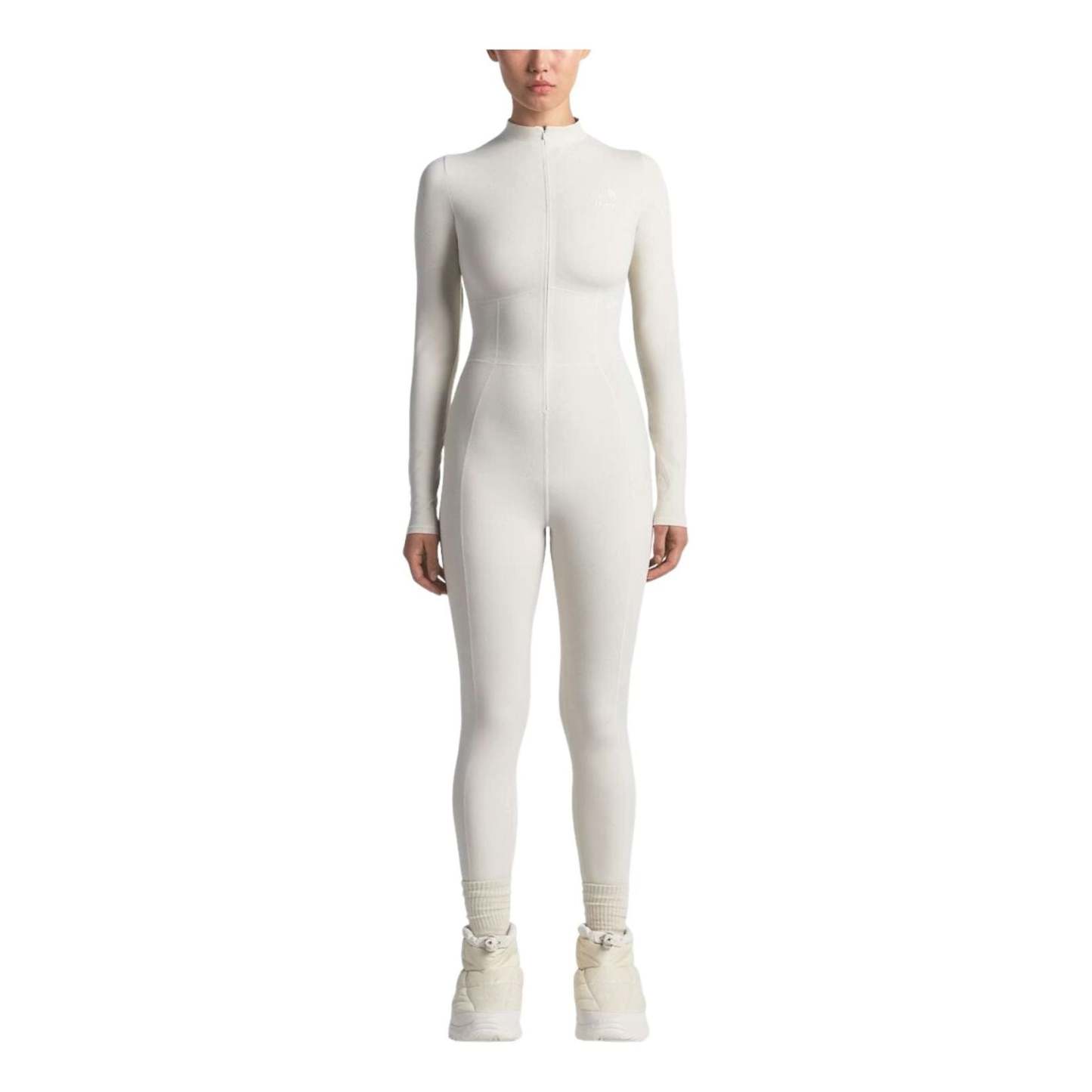 (WMNS) The North Face x SKIMS FW25 Refina BodySuit 'Bone' NF0A8EDS-I3S - A8EDS-BON-BC-SKIMS-TNF_1284-FR_8dae5a09-f7d5-4d3a-b33d-67e93528103e_converted-square