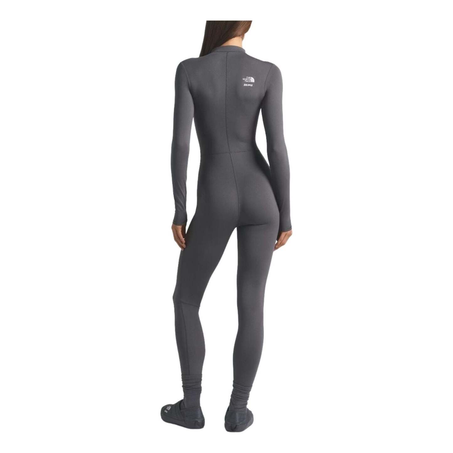 (WMNS) The North Face x SKIMS FW25 Refina BodySuit 'Gunmetal' NF0A8EDS-T8L - A8EDS-GUN-BD-SKIMS-TNF_2557-BK_49cc8c29-e9f1-4684-a1f0-faff4c3f26db_converted-square