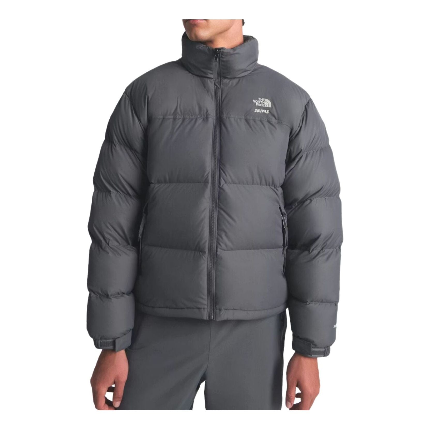 The North Face x SKIMS FW25 1996 Retro Nuptse Jacket 'Gunmetal' NF0A8JJA-T8L - A8JJA-GUN-BE-SKIMS-TNF_10087-SD_converted-square