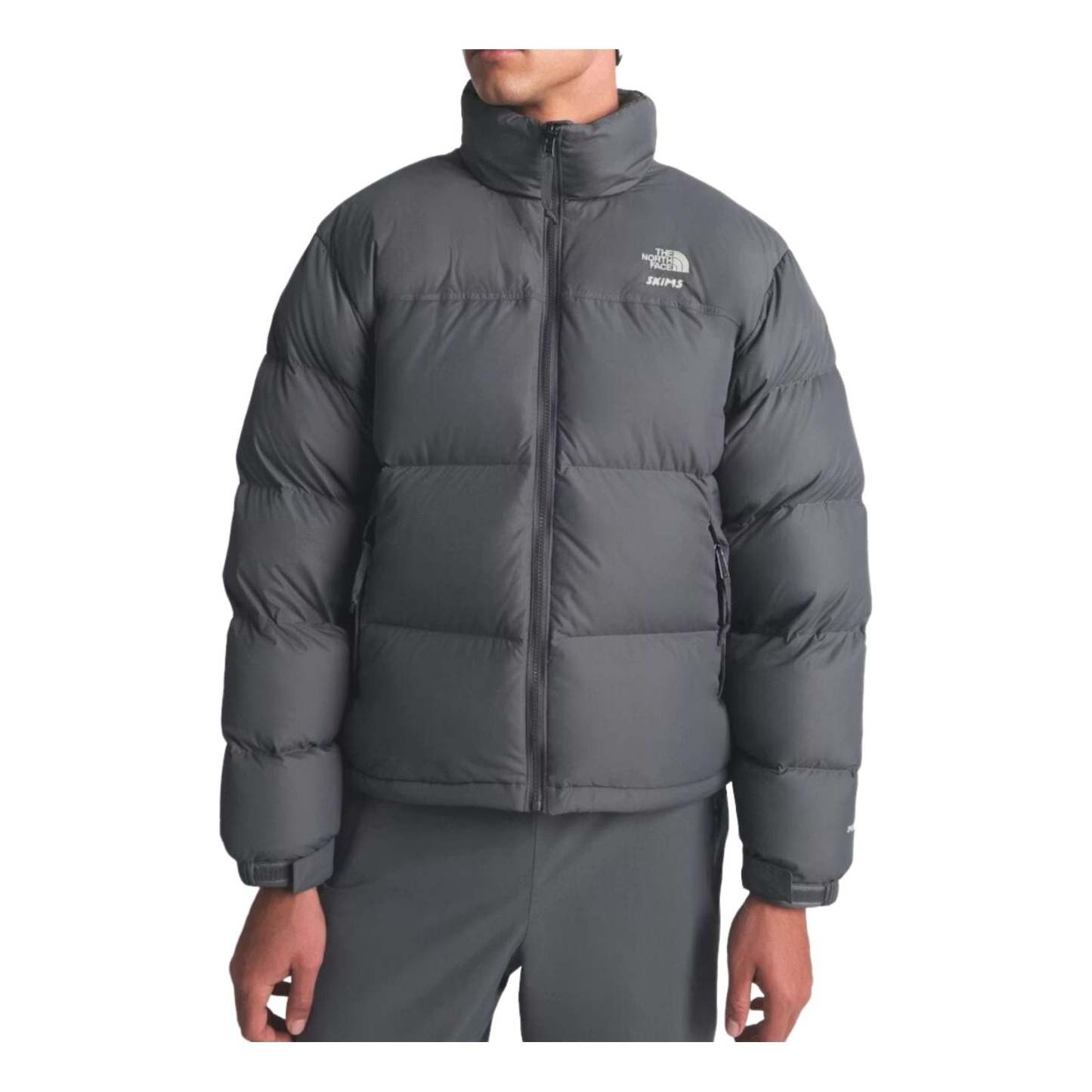 The North Face x SKIMS FW25 1996 Retro Nuptse Jacket 'Gunmetal' NF0A8JJA-T8L - A8JJA-GUN-BE-SKIMS-TNF_10087-SD_converted-square