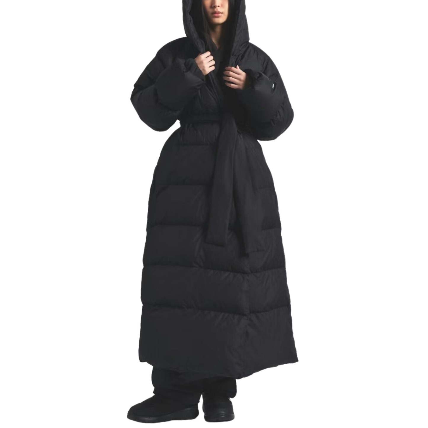 (WMNS) The North Face x SKIMS FW25 Nuptse Wrap Parka 'Onyx' NF0A8JJB-I3X - A8JJB-SOT-BA-SKIMS-TNF_21804-FR_converted