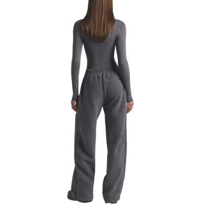 The North Face x SKIMS FW25 1995 Denali Fleece Straight Leg Pant 'Gunmetal' NF0A8JJG-T8L - A8JJG-GUN-BD-SKIMS-TNF_11321-FR_converted