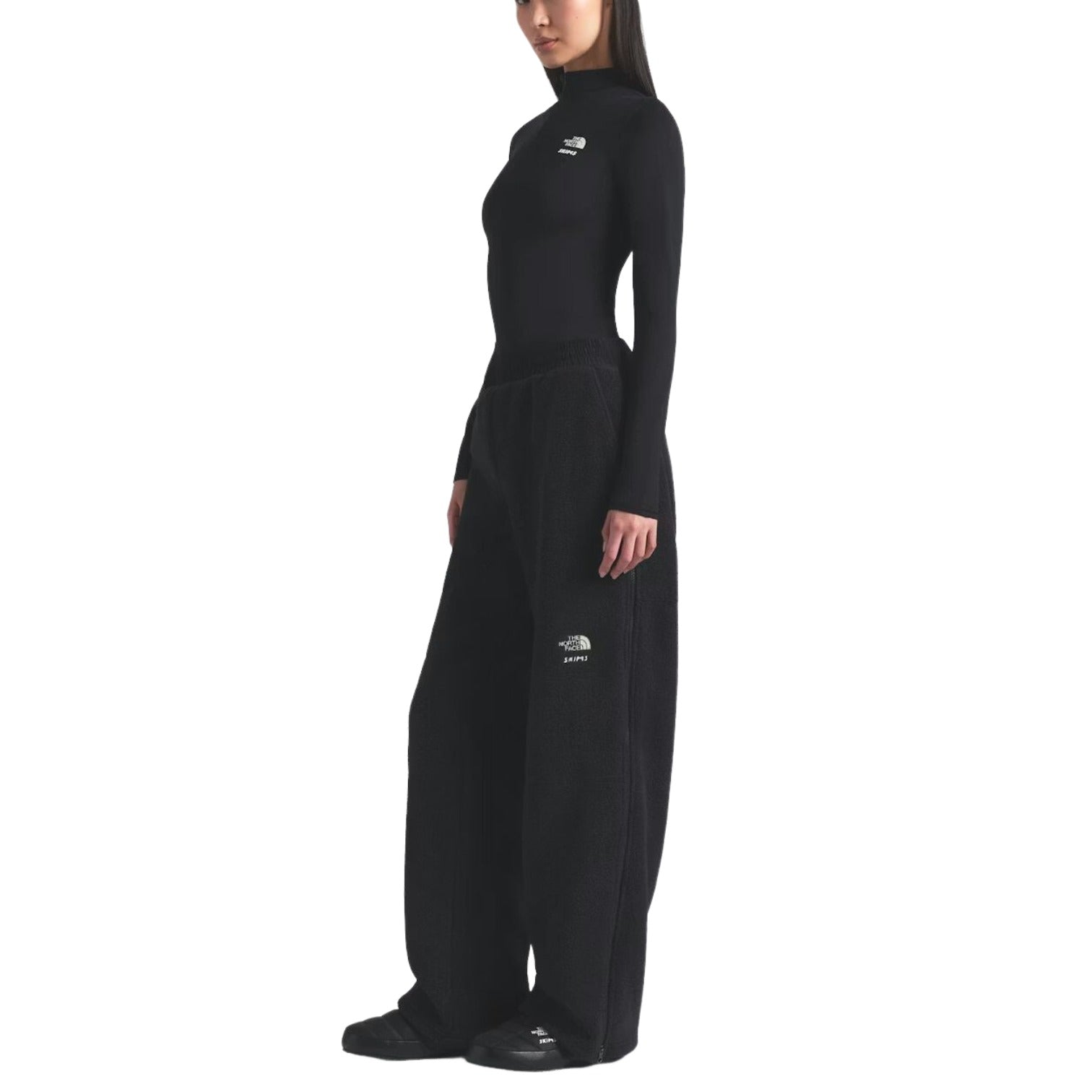 The North Face x SKIMS FW25 1995 Denali Fleece Straight Leg Pant 'Onyx' NF0A8JJG-I3X - A8JJG-SOT-BA-SKIMS-TNF_23176-FR_converted