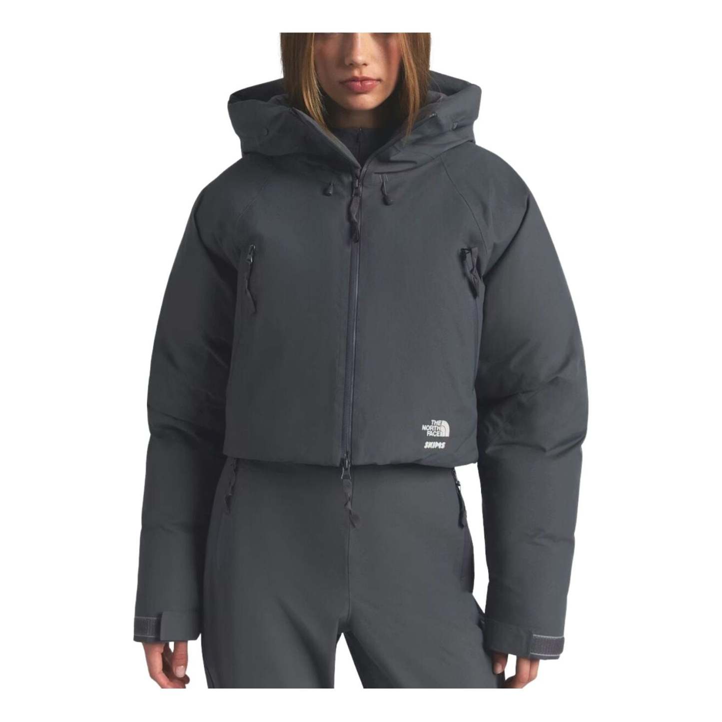 (WMNS) The North Face x SKIMS FW25 Insulated Shell Jacket 'Gunmetal' NF0A8JJP-T8L - A8JJP-GUN-BD-SKIMS-TNF_3017-SD_converted-square