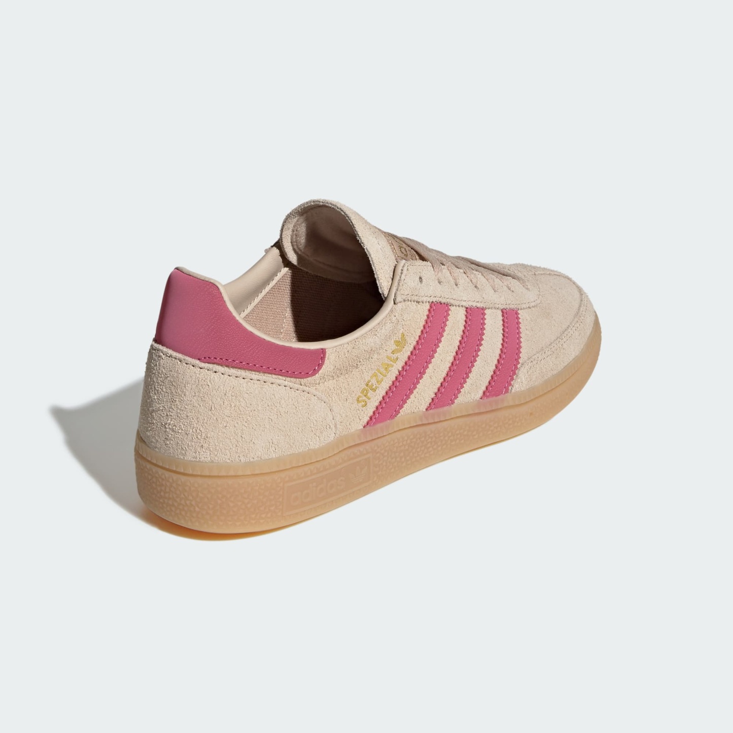 핸드볼 스페지알 W - Magic Beige / Dual Magenta / Gold Metallic - KI2192 - Back Lateral Top View