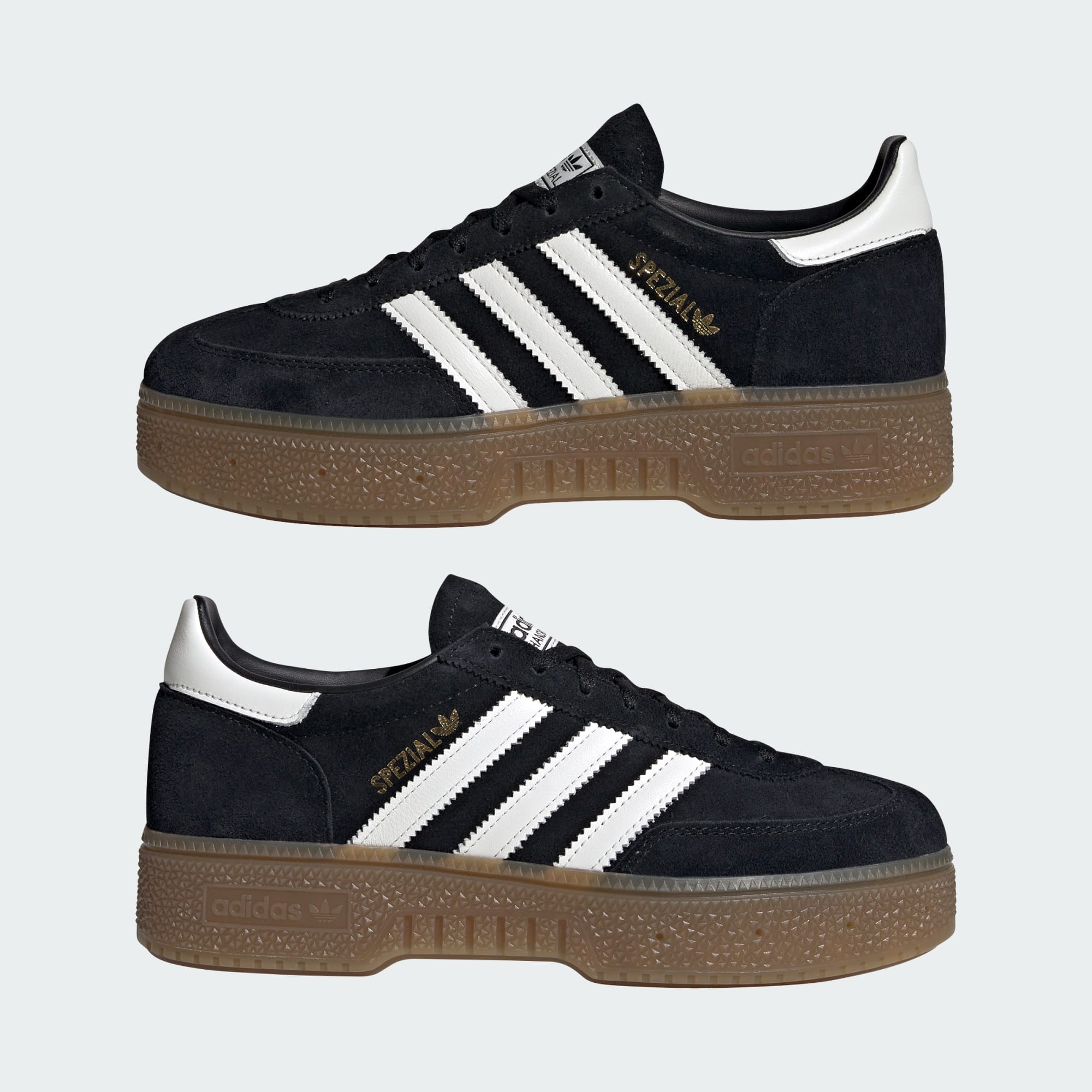 핸드볼 스페지알 볼드 - Core Black / Core White / Gum - JR7438 - Mirrored Pair View