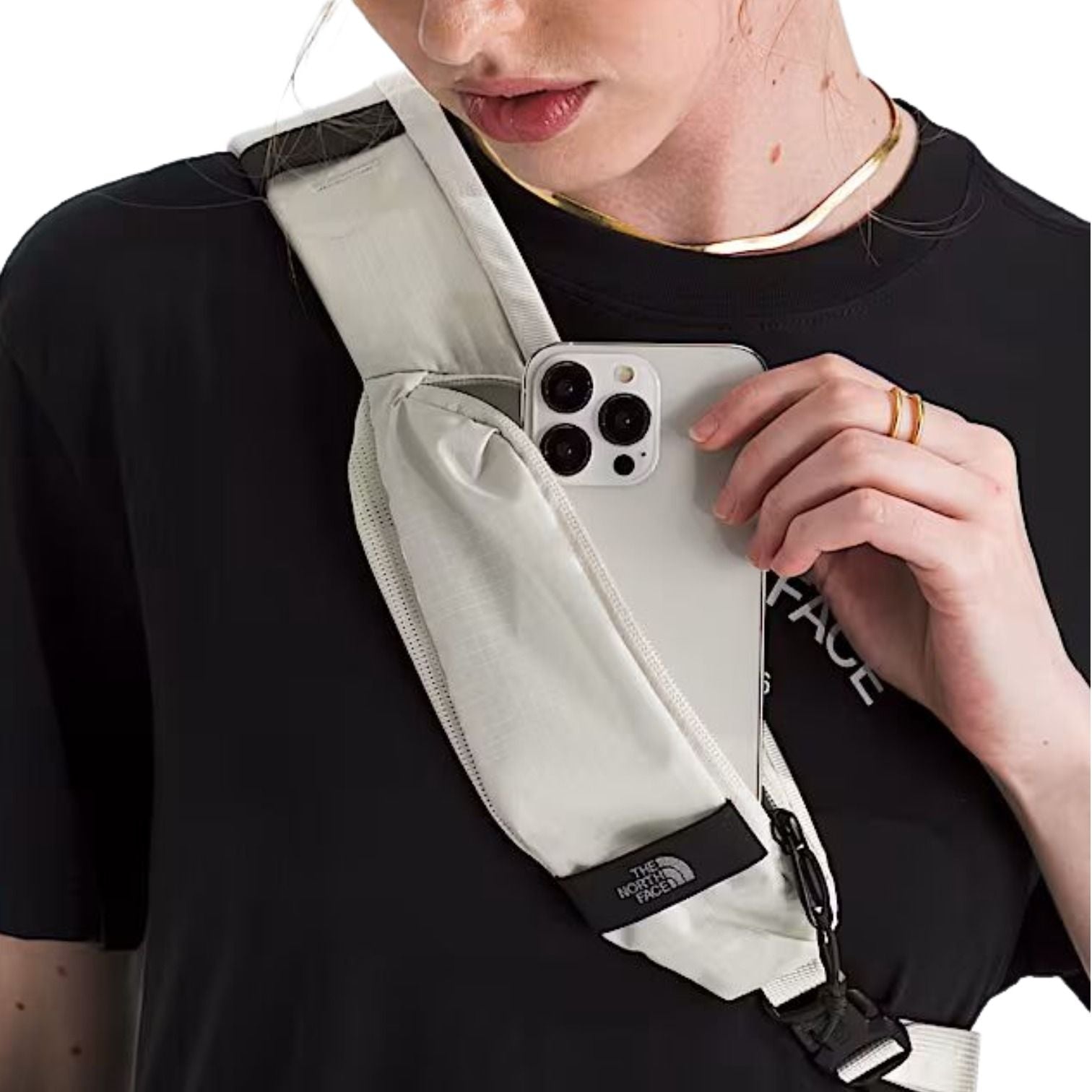 THE NORTH FACE Borealis Sling 'White Dune TNF Black' NF0A52UPROU - Borealis-Sling-TNF-ALT1_converted