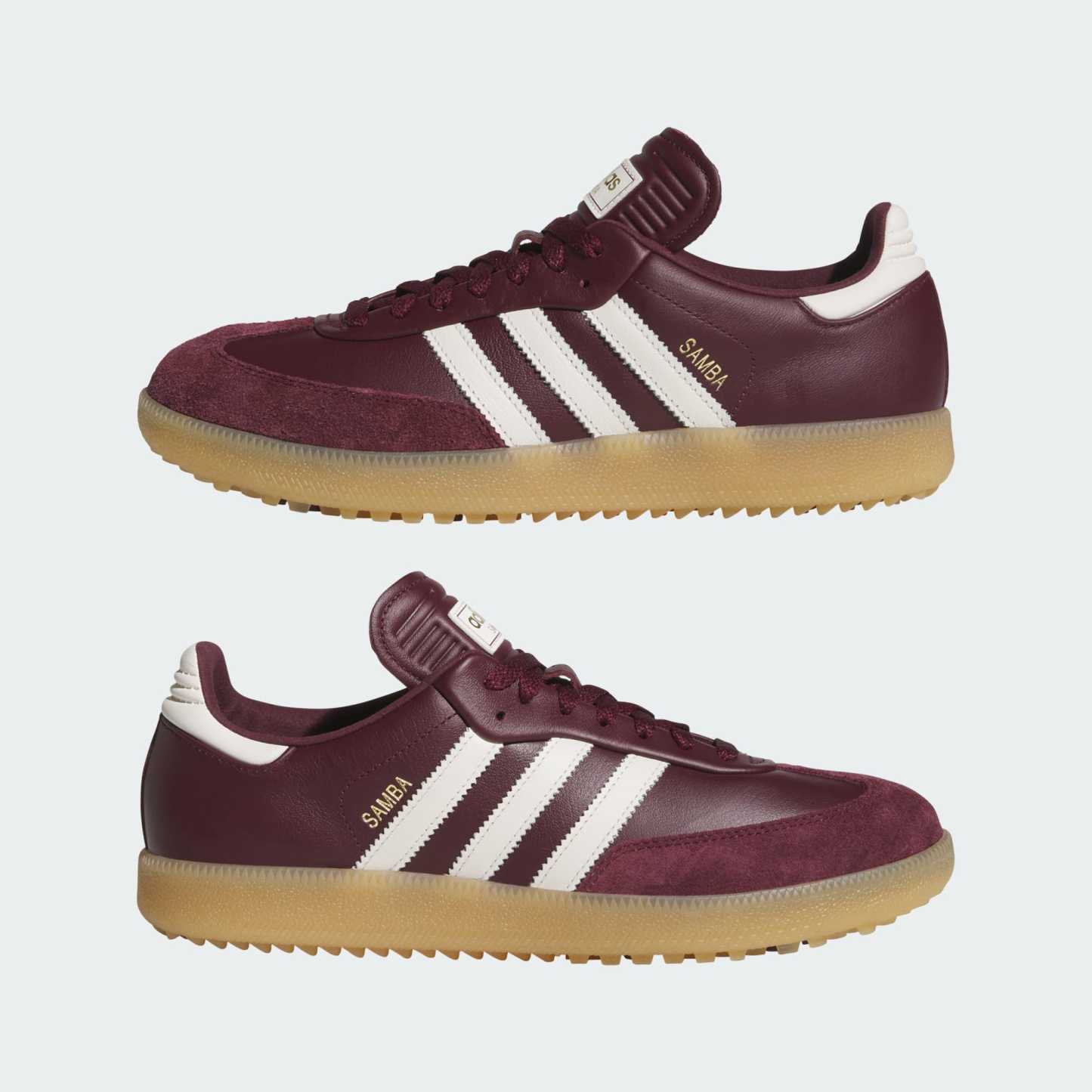 삼바 스파이크리스 - Maroon / Off White / Gum