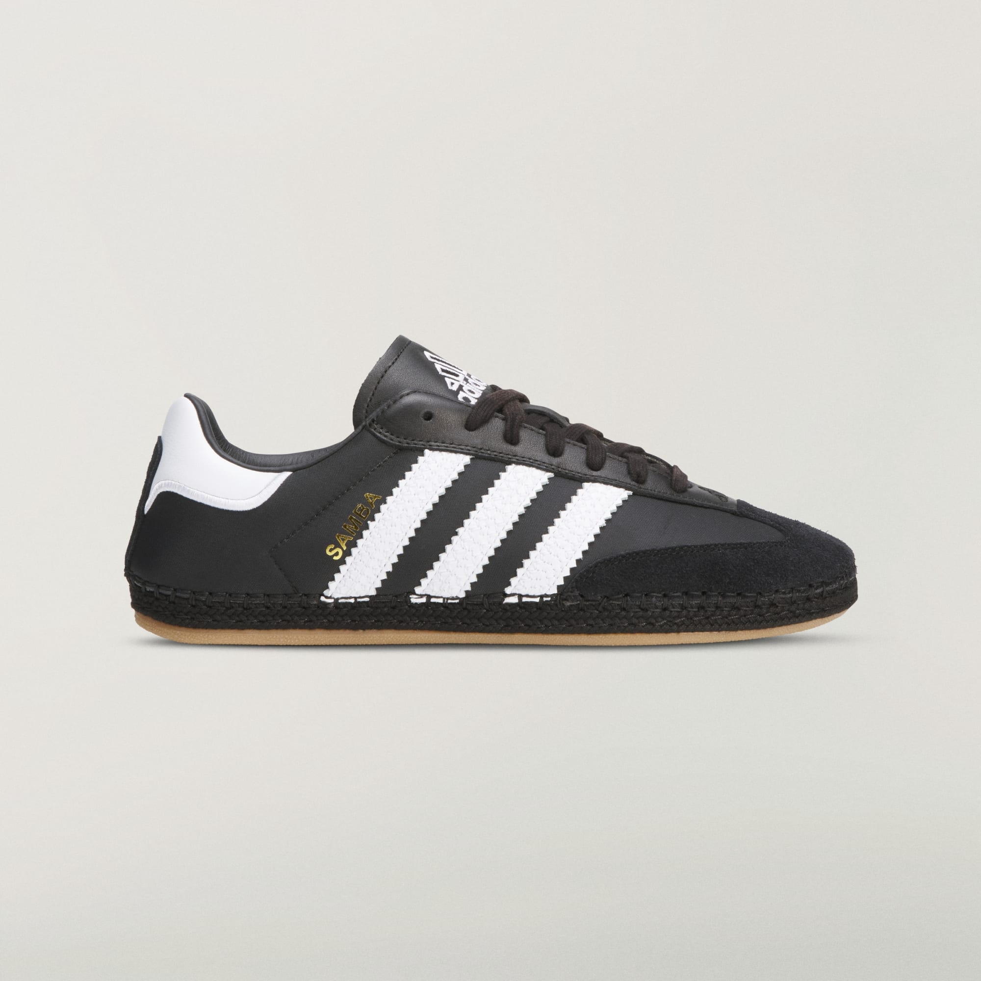CLOT SAMBA ESPADRILLE BY EDC - Core Black / Cloud White / Core Black