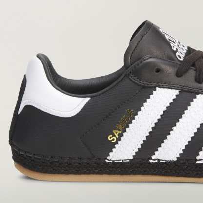 CLOT SAMBA ESPADRILLE BY EDC - Core Black / Cloud White / Core Black