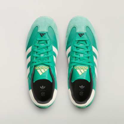 CLOT SAMBA ESPADRILLE BY EDC - Court Green / Warm Vanilla / Core Black