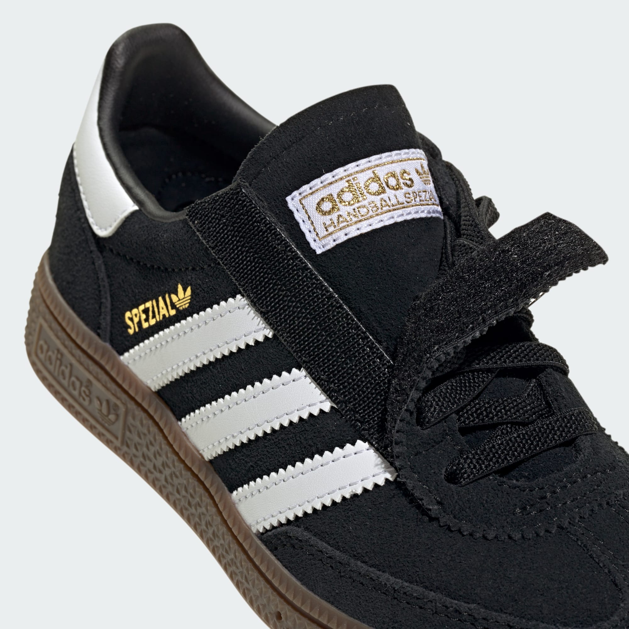 핸드볼 스페지알 컴포트 클로저 EL 키즈 - Core Black / Cloud White / Gum - JQ6382 - Detail View 3