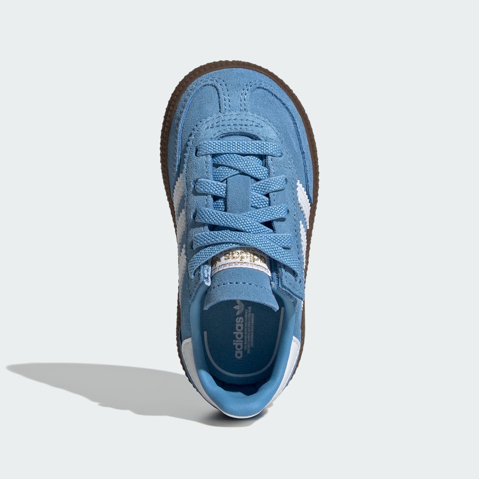핸드볼 스페지알 컴포트 클로저 EL - Light Blue / Cloud White / Gum - JI2900 - Top Portrait View