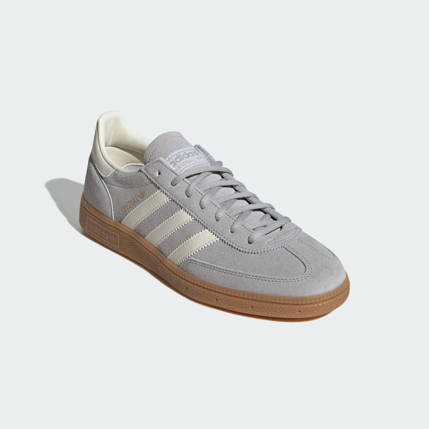 핸드볼 스페지알 - Grey Two / Cream White / Cloud White - IF7086 - Front Lateral Top View