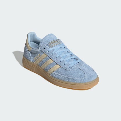 핸드볼 스페지알 W - Clear Sky / Warm Vanilla / Gold Metallic - KK0930 - Front Lateral Top View