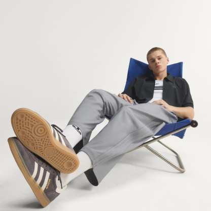 핸드볼 스페지알 - Grey Strata / Off White / Gum - KZ6705 - HeroMrktng View 9