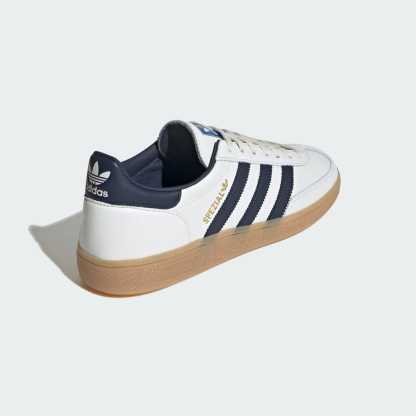핸드볼 스페지알  Made in Germany - Core White / Night Indigo / Gum - JR9532 - Back Lateral Top View