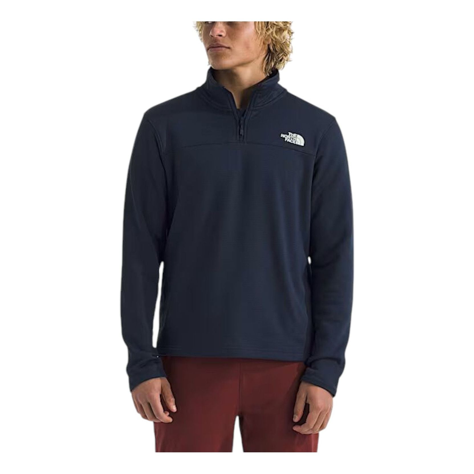 THE NORTH FACE Cedar Trail Grid Fleece ¼-Zip Jacket 'Summit Navy' NF0A8AZE8K2 - Mens-Cedar-Trail-Grid-Fleece-Zip_20_2__converted