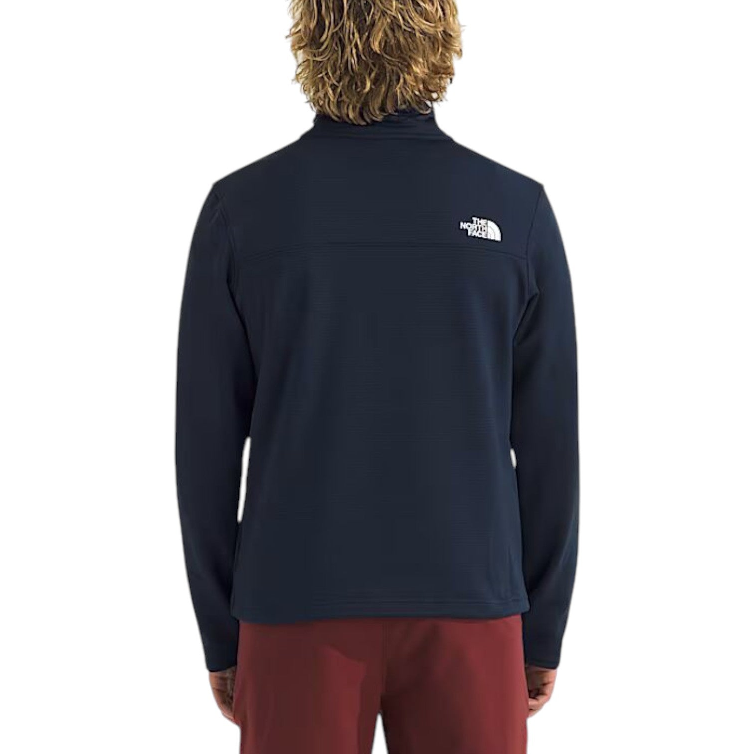 THE NORTH FACE Cedar Trail Grid Fleece ¼-Zip Jacket 'Summit Navy' NF0A8AZE8K2 - Mens-Cedar-Trail-Grid-Fleece-Zip_20_3__converted
