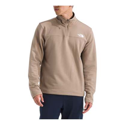 THE NORTH FACE Cedar Trail Grid Fleece ¼-Zip Jacket 'Mushroom Grey' NF0A8AZEBOX - Mens-Cedar-Trail-Grid-Fleece-Zip_20_6__converted