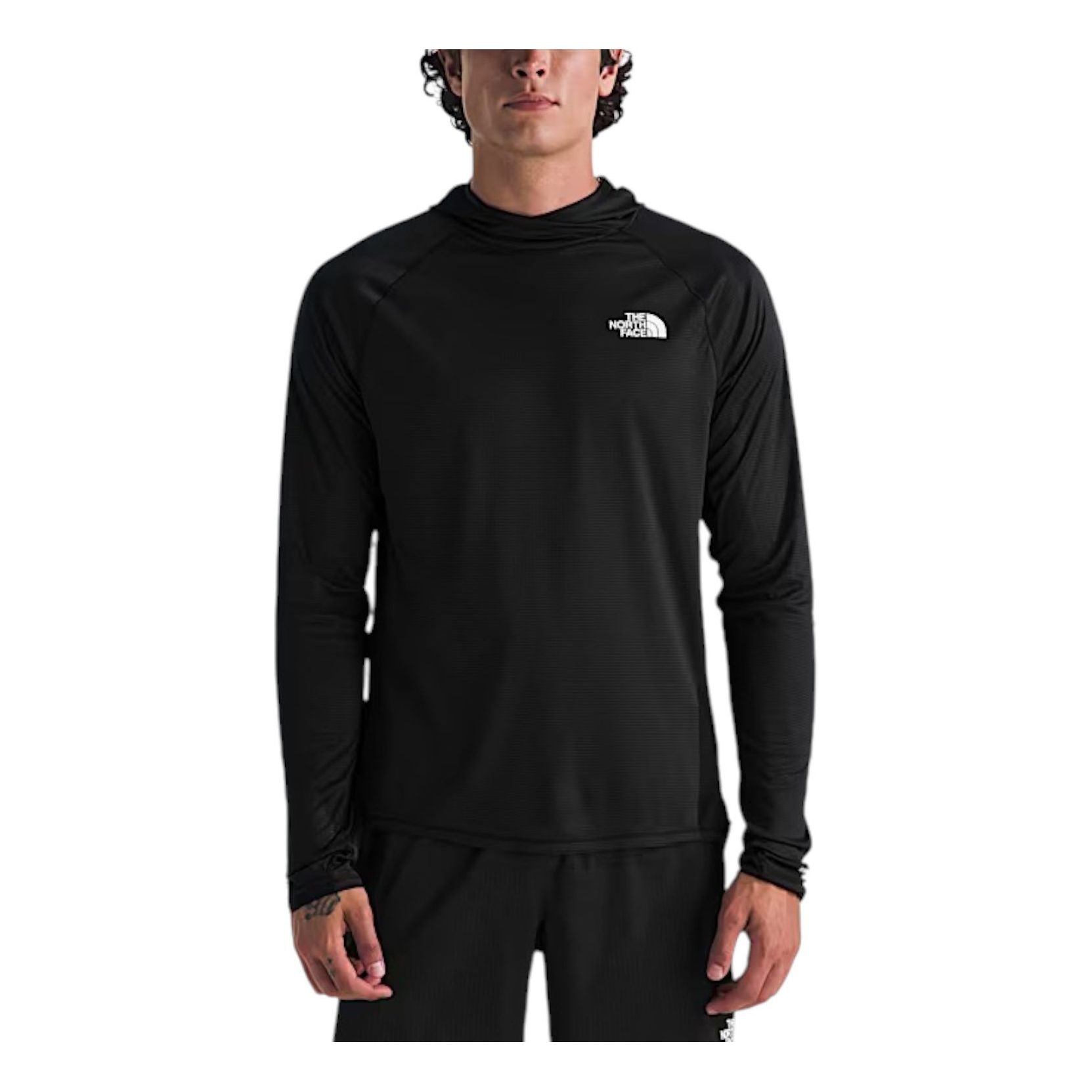 THE NORTH FACE Lightrange Sunriser Hoodie 'TNF Black' NF0A8BN8-JK3 - NF0A8BN8-JK3-1-Photoroom