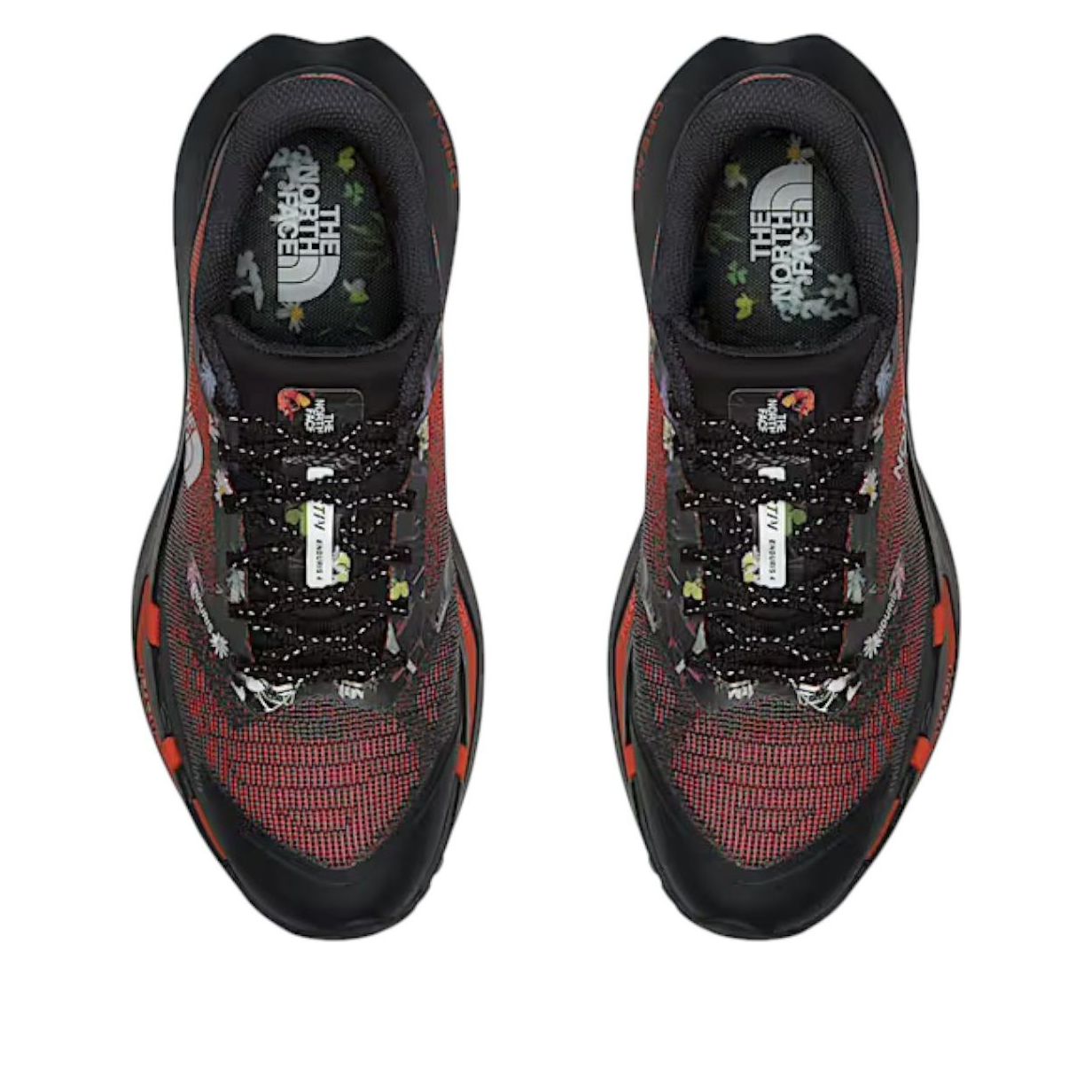 THE NORTH FACE Vectiv Enduris 4 Race Edition 'Alpine Floral Print TNF Black' NF0A8DA4-GHW - NF0A8DA4-GHW-2-Photoroom