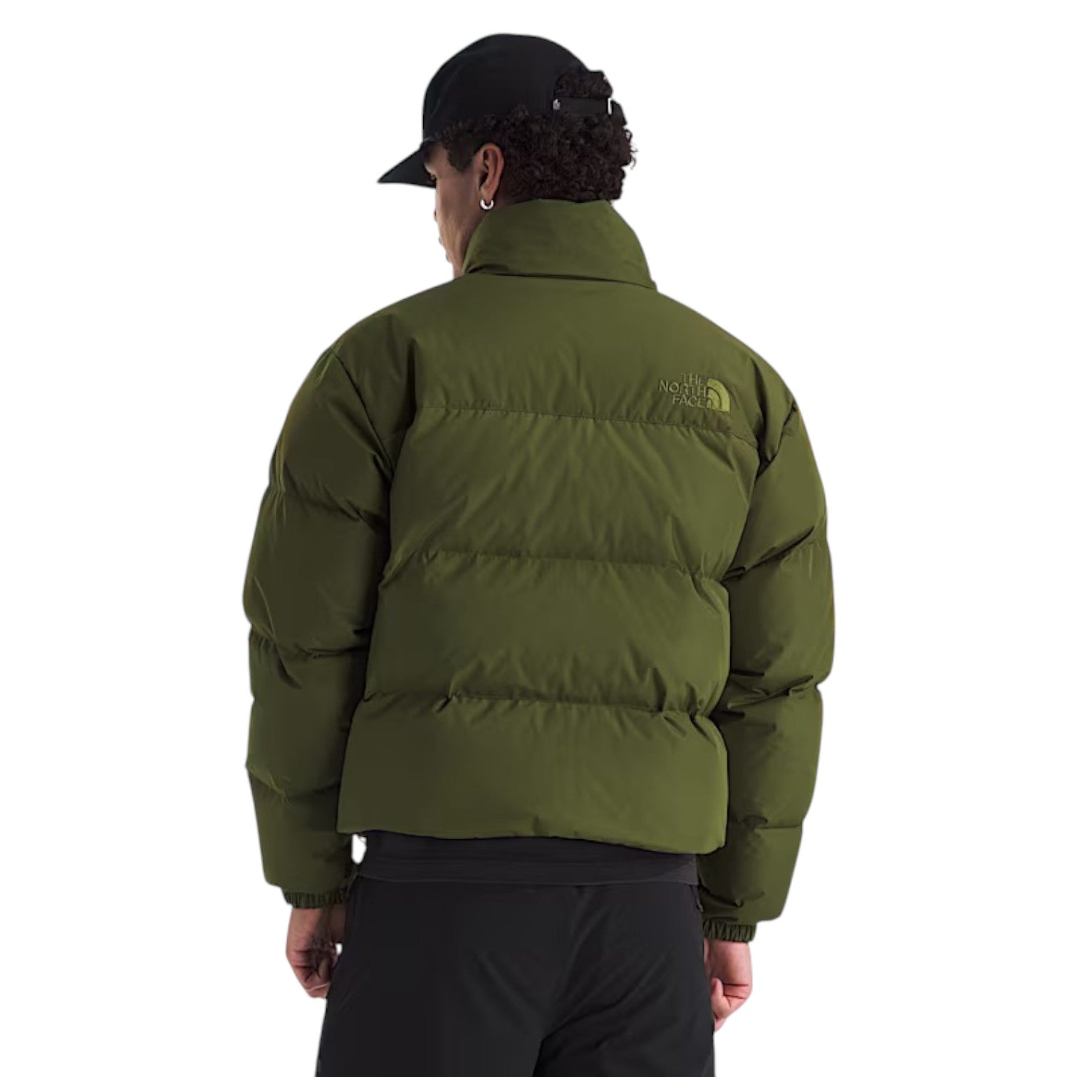 THE NORTH FACE RMST Gore-Tex Nuptse Jacket 'Woodland Green' NF0A8DQM-BRI - NF0A8DQM-BRI-3-Photoroom
