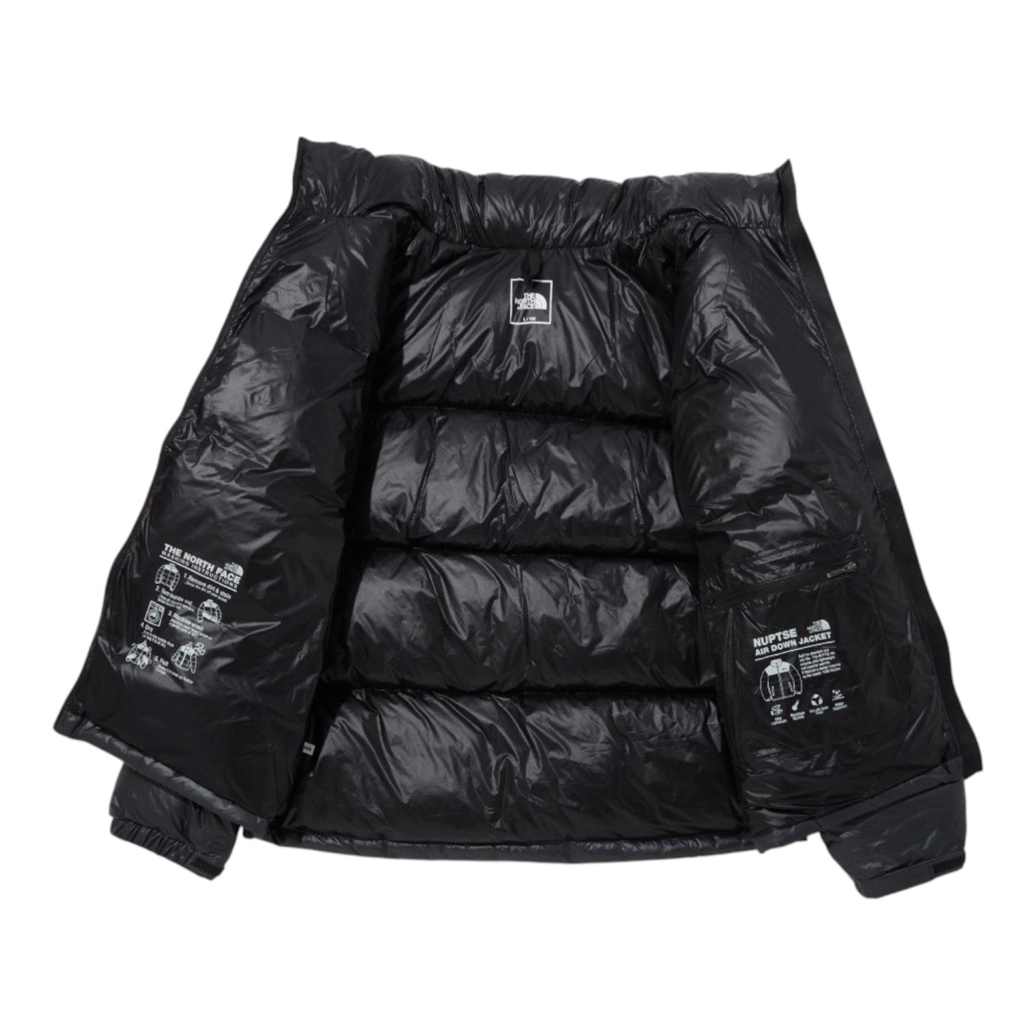 The North Face Novelty Nuptse Air RDS Down Jacket Asia Sizing 'Charcoal' NJ1DQ50B - NJ1DQ50B_NJ1DQ50B_05