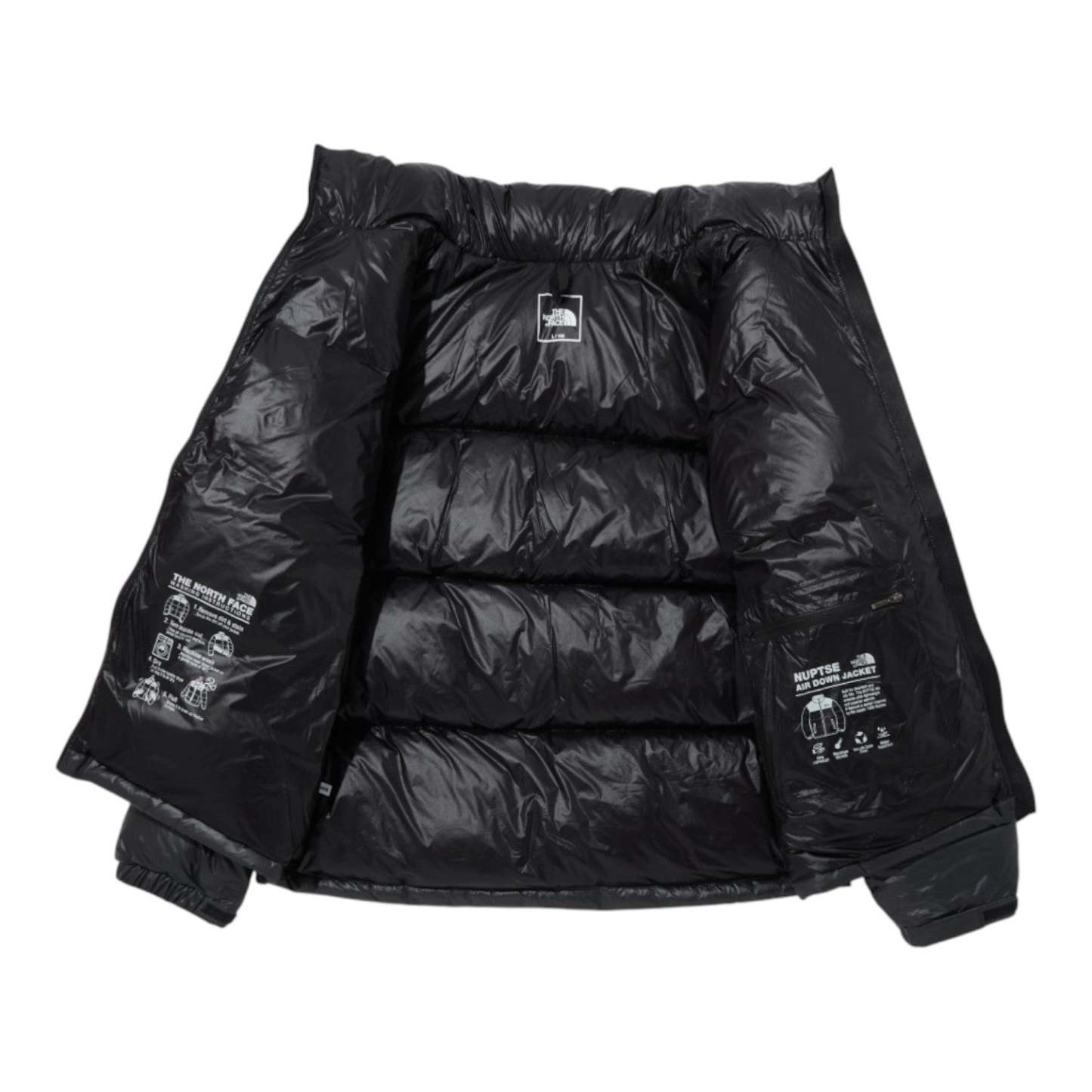The North Face Novelty Nuptse Air RDS Down Jacket Asia Sizing 'Charcoal' NJ1DQ50B - NJ1DQ50B_NJ1DQ50B_05