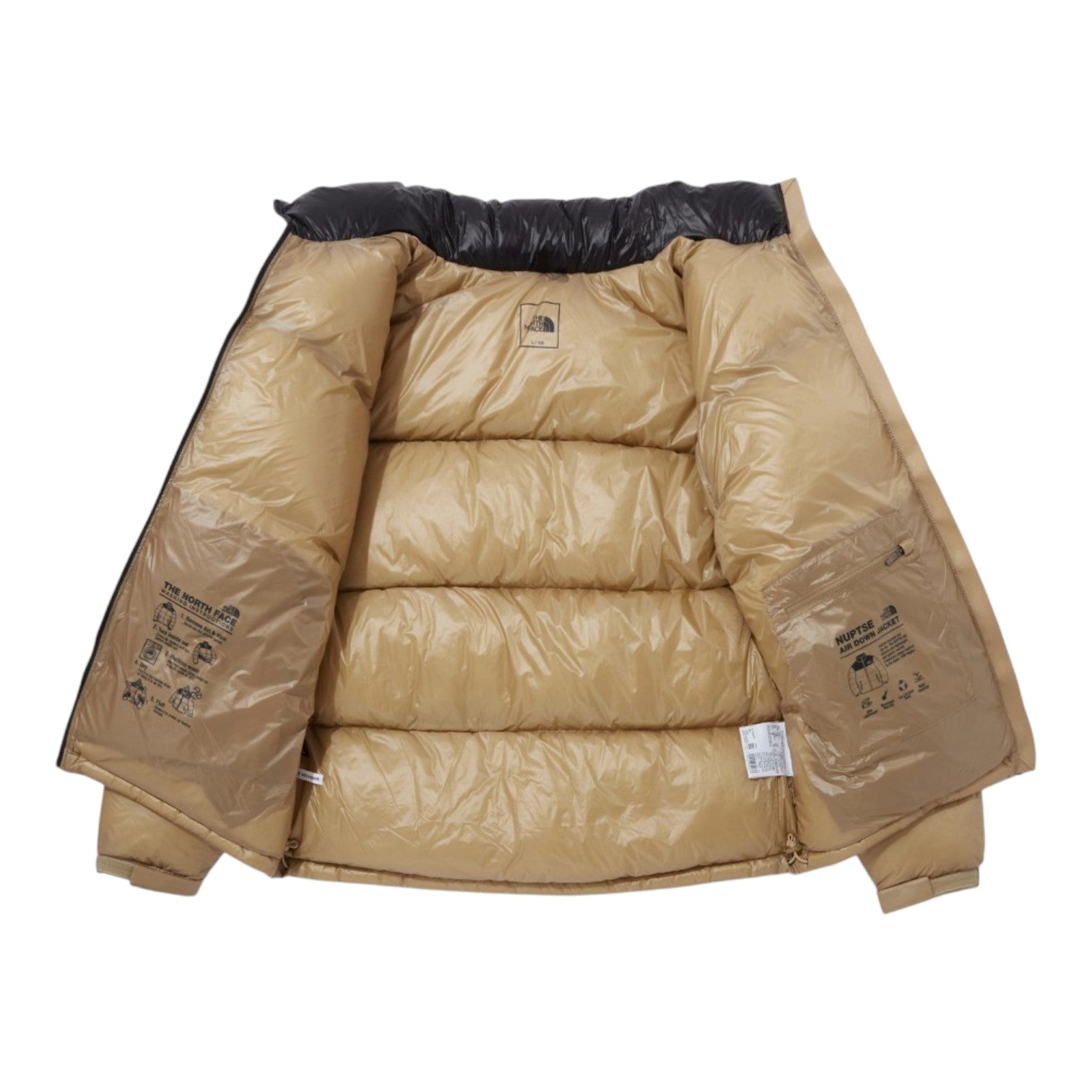 The North Face Novelty Nuptse Air RDS Down Jacket Asia Sizing 'Light Beige' NJ1DQ50D - NJ1DQ50D_NJ1DQ50D_05