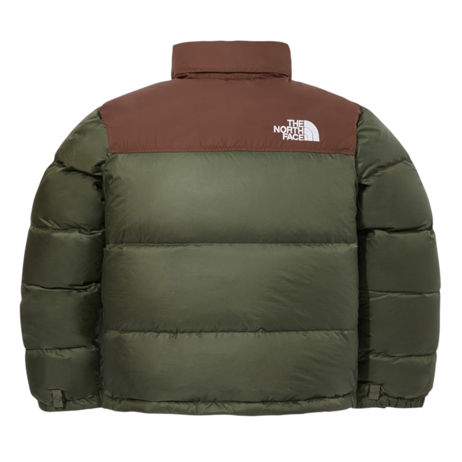THE NORTH FACE 1996 Retro Nuptse Jacket Asia Sizing 'Green Dark Khaki' NJ1DQ75G - NJ1DQ75G-2-Photoroom